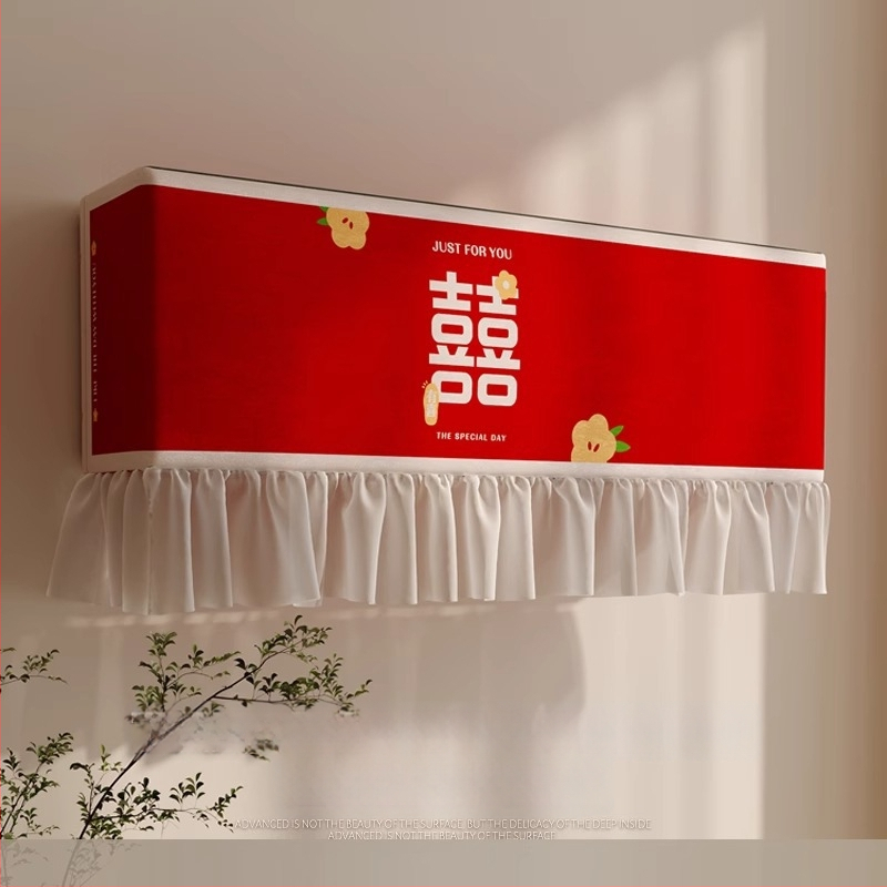 Oro kondicionieriaus dulkių gaubtas, universalus, naujo kiniško stiliaus, dvigubos sėkmės motyvas, be pritaikymo