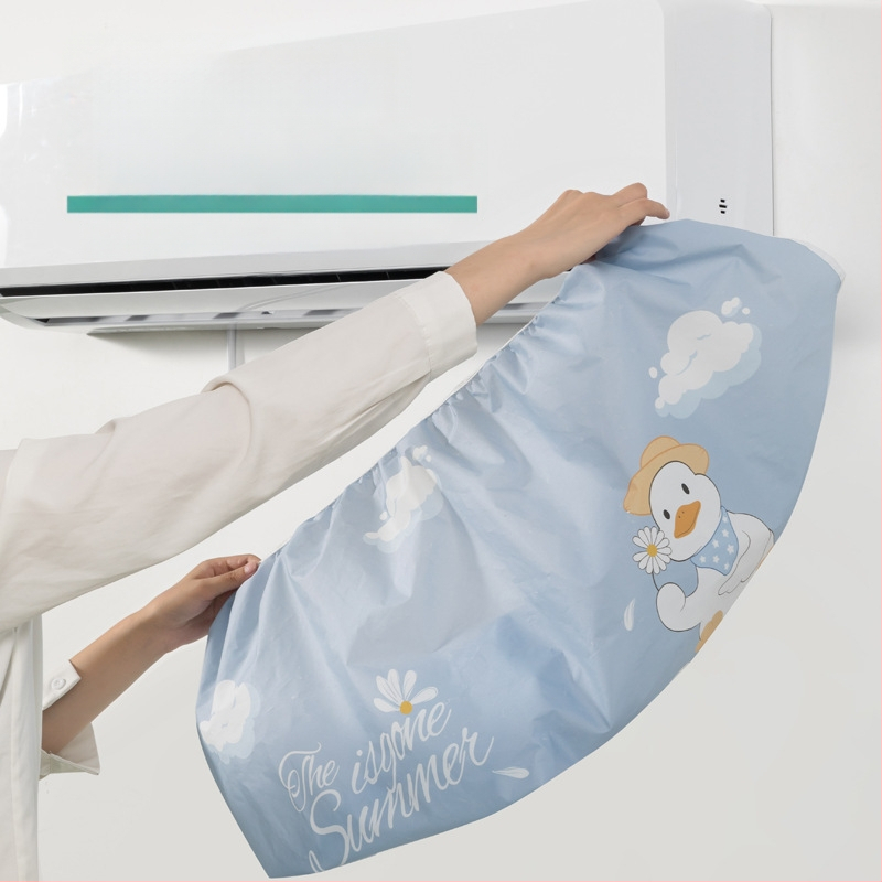 Ke Chen PEVA oro kondicionieriaus gaubtas, dulkių atsparus, atsparus vandeniui, vidaus naudojimui, tinka 1–1.5 HP