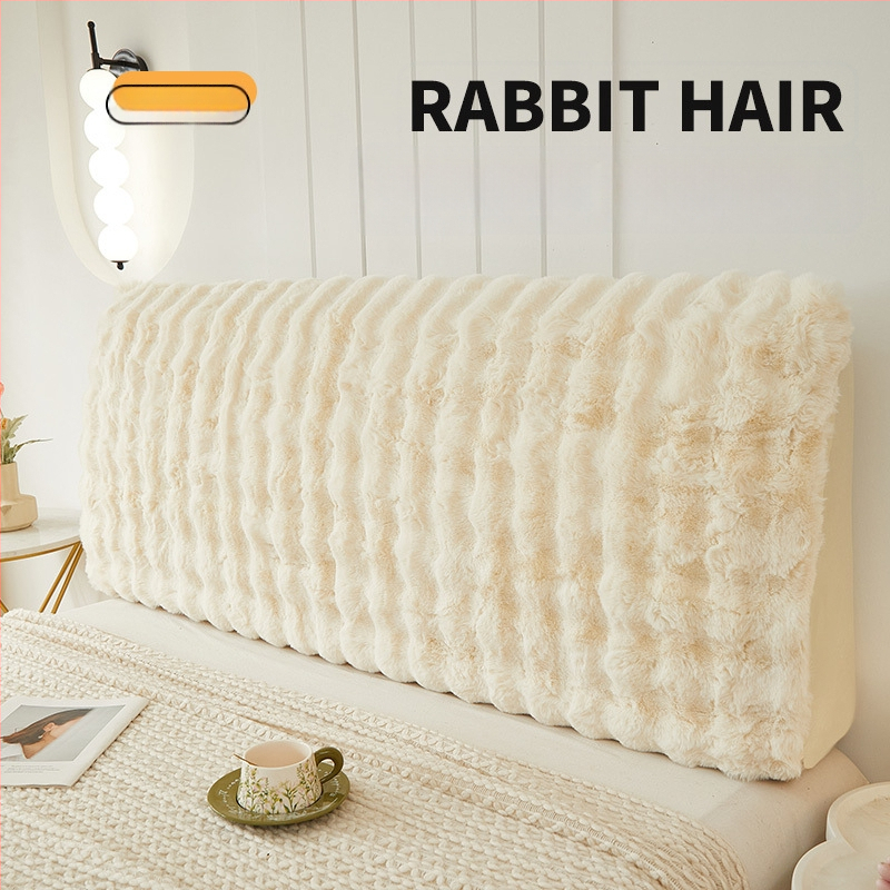 Xulai trumpas pūkuotas lovos šoninis užvalkalas — šiuolaikiškas minimalistinis stilius, dulkių gaudyklė/sofos dangtis