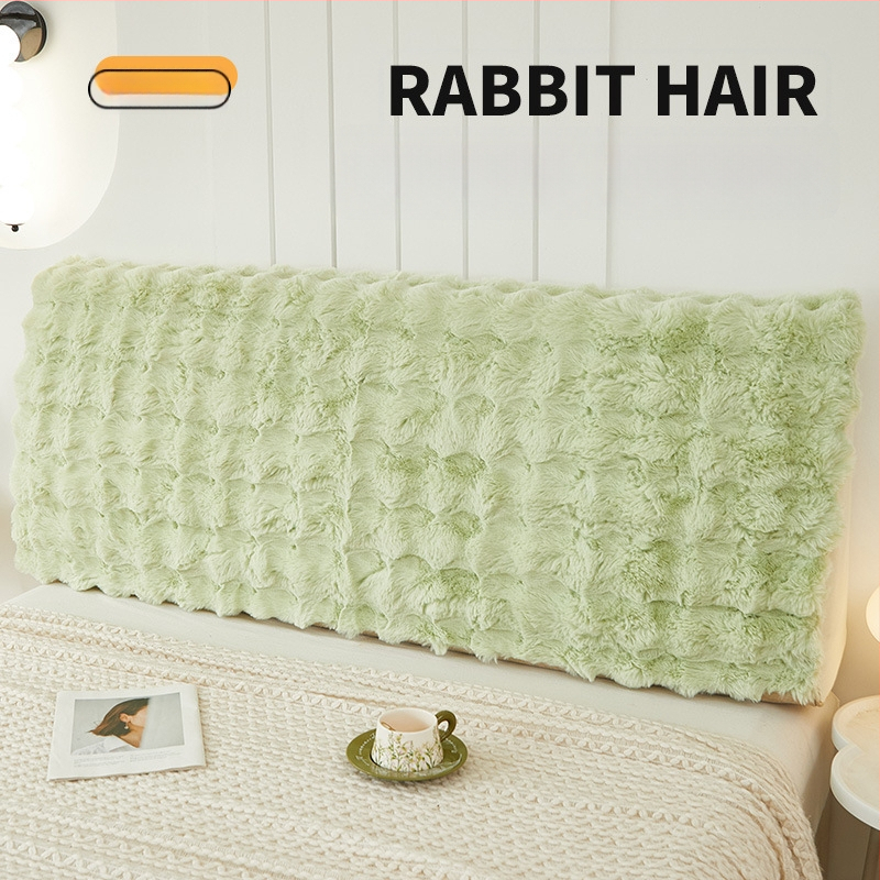 Xulai trumpas pūkuotas lovos šoninis užvalkalas — šiuolaikiškas minimalistinis stilius, dulkių gaudyklė/sofos dangtis