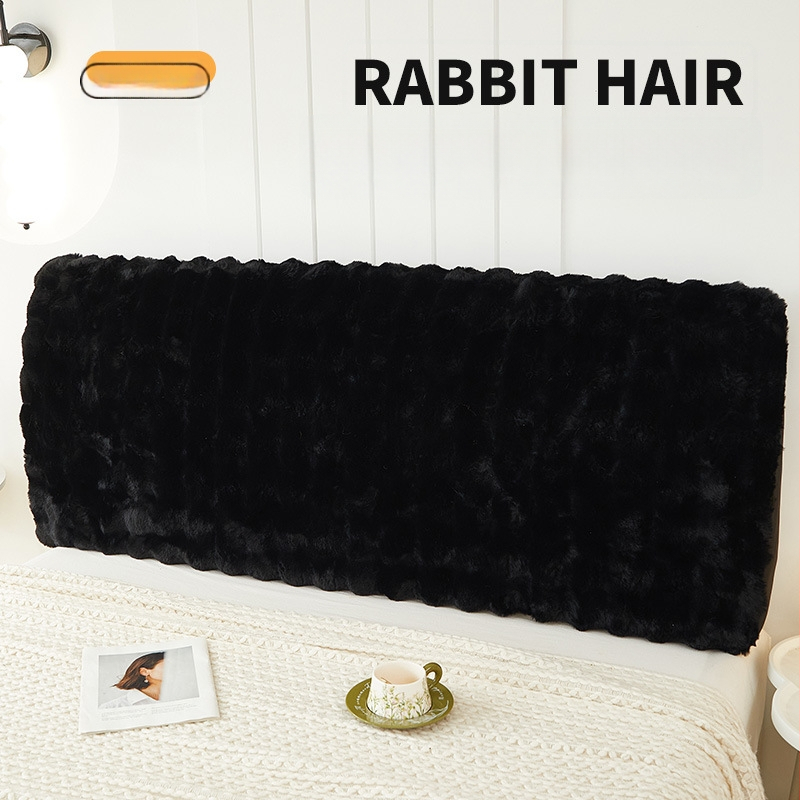 Xulai trumpas pūkuotas lovos šoninis užvalkalas — šiuolaikiškas minimalistinis stilius, dulkių gaudyklė/sofos dangtis