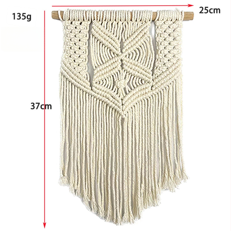 Bohemiško stilia gobelenas, poliesterio–medvilnės mišinys, rankų audimas, netolygus forma, pritaikymas prieinamas