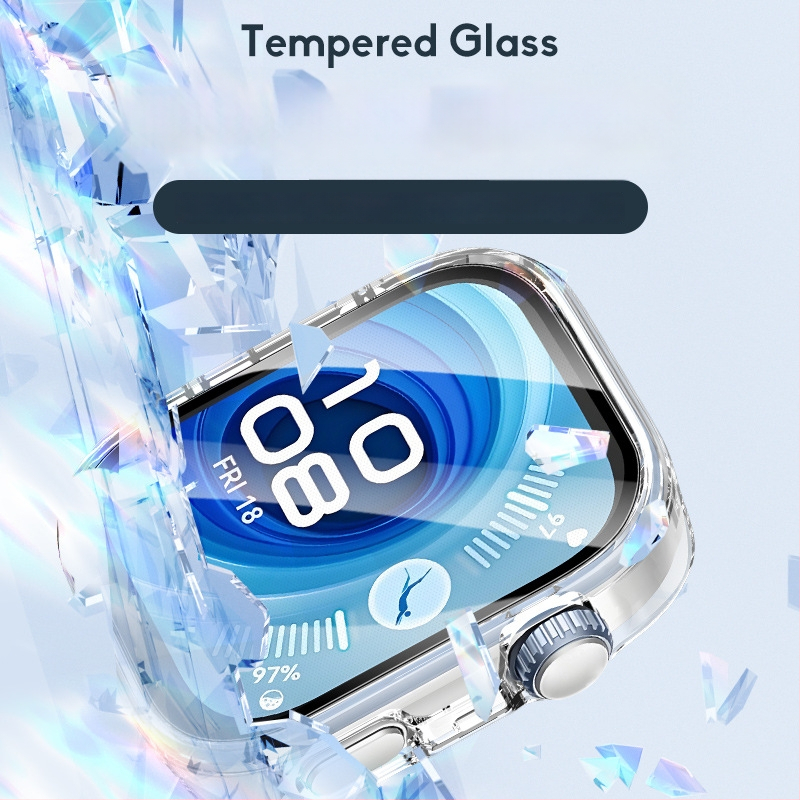 PC aizsargājošā vāciņš Huawei Fit3/Fit4/Fit4 Pro ar integrētu filmu, 20 g, Binghong