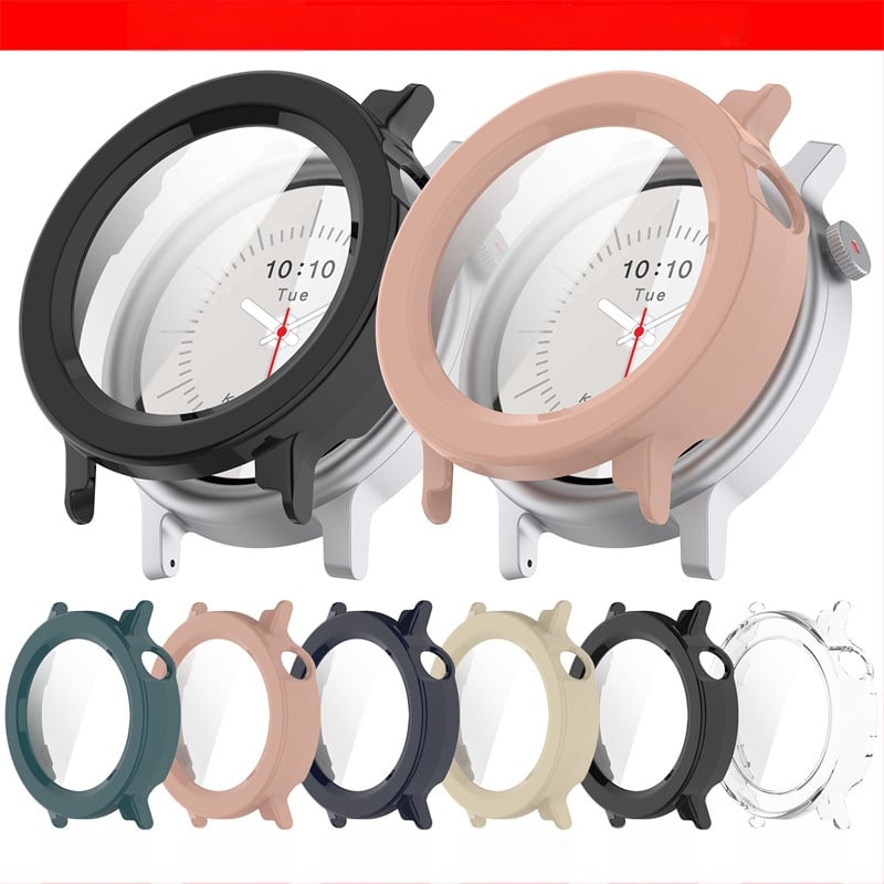 Калъф за CMF Watch3 Pro с поликарбонат и закалено стъкло, съвместим с CMF Watch3 Pro, тегло 10.6 g, модел A00215