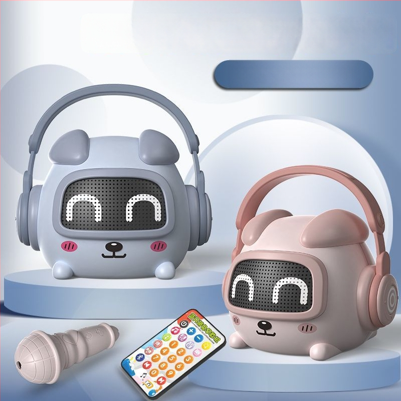 Vaikų išmanusis ankstyvosios edukacijos įrenginys pasakojimams — Bluetooth, nuotolinio valdymo pultas, įkraunama, muzika; plastikinis korpusas; amžius 0–3 metai