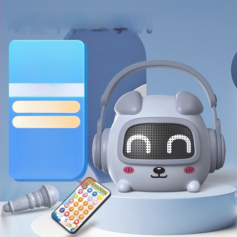 Vaikų išmanusis ankstyvosios edukacijos įrenginys pasakojimams — Bluetooth, nuotolinio valdymo pultas, įkraunama, muzika; plastikinis korpusas; amžius 0–3 metai