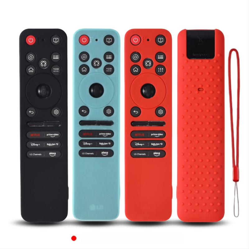 LG MR25GA nuotolinio valdymo pulto dėklas – silikonas, smūgiams atsparus, kritimo apsauga, įbrėžimų atsparumas, storesnis