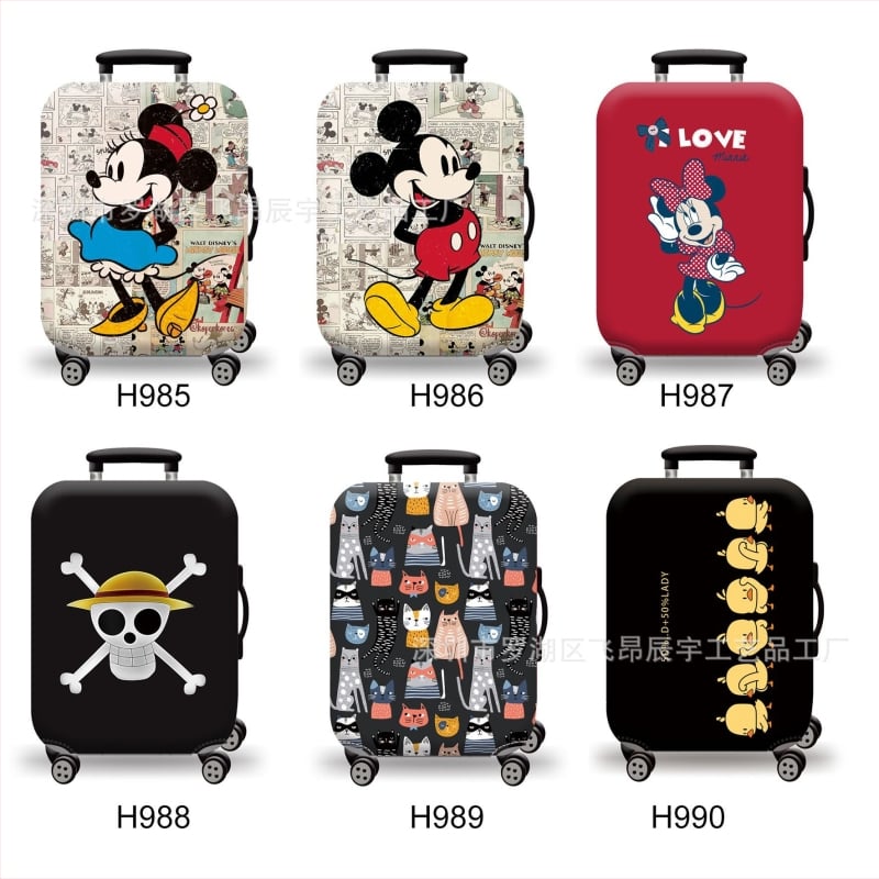 FYCY προστατευτικό κάλυμμα αποσκευών – για ταξίδια, δημιουργικό στυλ, υλικό με αεροστρώμα 320 g