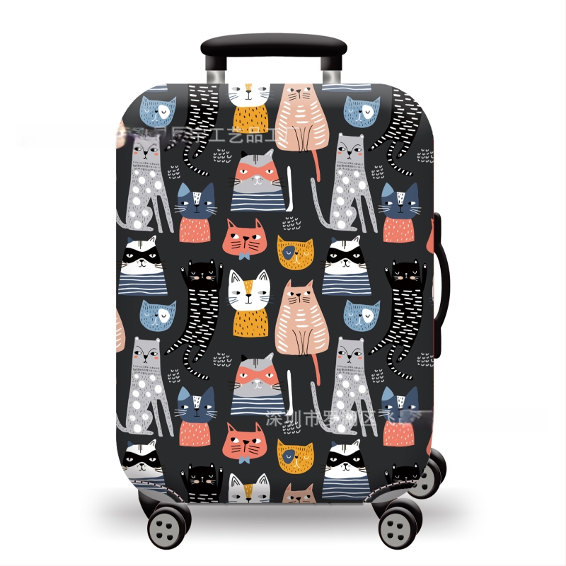 FYCY προστατευτικό κάλυμμα αποσκευών – για ταξίδια, δημιουργικό στυλ, υλικό με αεροστρώμα 320 g