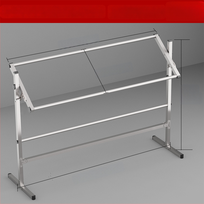 Keresztszemes hímzőkeret, állítható otthoni tartó, univerzális eszköz, műanyag lemezből készült konstrukció, kompatibilis 9 ct vászonnal