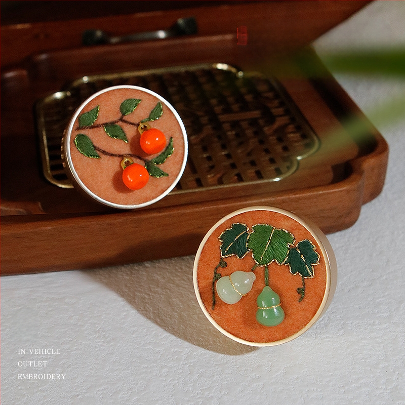 DIY siuvimo rinkinys, naujas Kinų stilius, audinio siuvimas su automobilių aromatinėmis tabletėmis, skirtas svetainei, miegamajam, restoranams ir komercinėms erdvėms