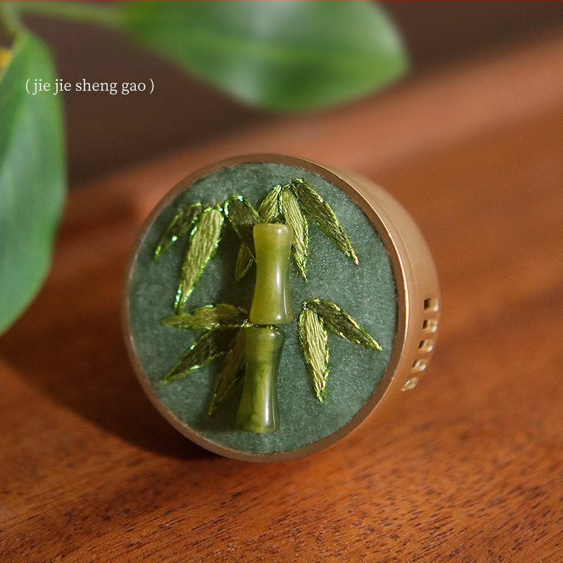 DIY siuvimo rinkinys, naujas Kinų stilius, audinio siuvimas su automobilių aromatinėmis tabletėmis, skirtas svetainei, miegamajam, restoranams ir komercinėms erdvėms