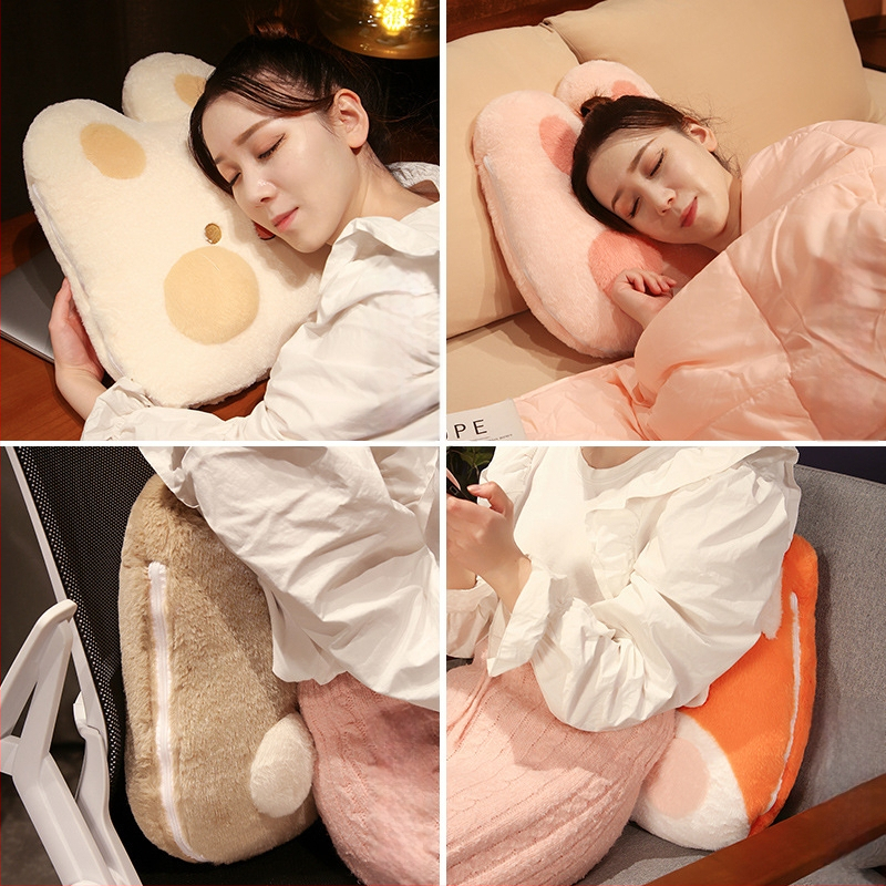 Auto-padi ja tekk 2-ühes: talvine paks pleed, pehme kate, täidis siidi kiududest, karikatuurimuster, lihtne ja kaasaegne stiil