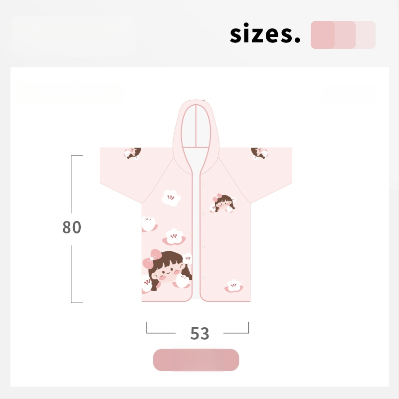 Laste kapuutsiga käterätik ujumiseks — vannitoa/plaažikäterätik lastele, nööpidega (300–400 g; materjal: muu; lõngad: muu; tootmisprotsess: muu; kategooria: vannitoa/plaažikäterätik)