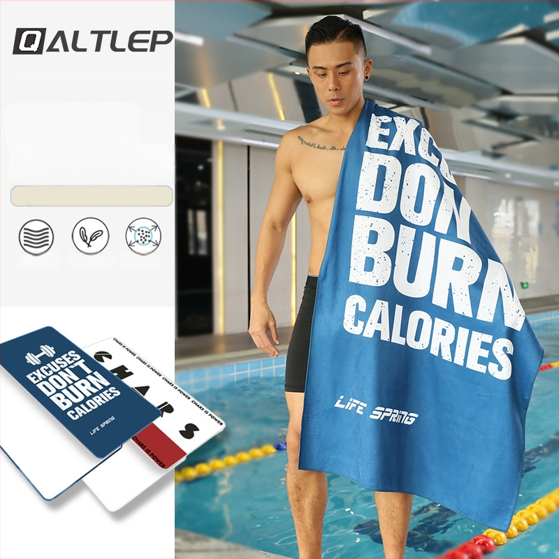 Chars mikrofiiber spordirätik kantav cape disainiga, kiiresti kuivab, imab