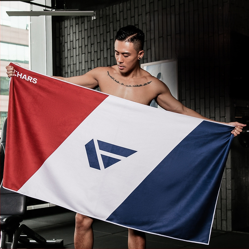 Chars mikrofiiber spordirätik kantav cape disainiga, kiiresti kuivab, imab