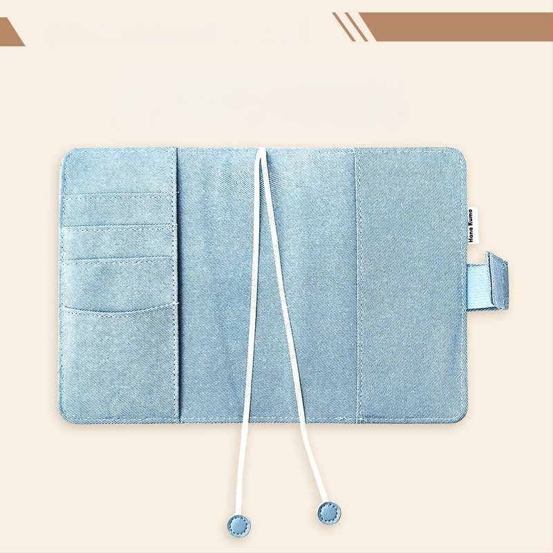 Passi ja kaartide organiseerija — Integreeritud kaarditugi, Kanvasist säilitamiskott reisidel, Unisex (Yi Jin bränd, linna lihtsus, 2025 kevad)