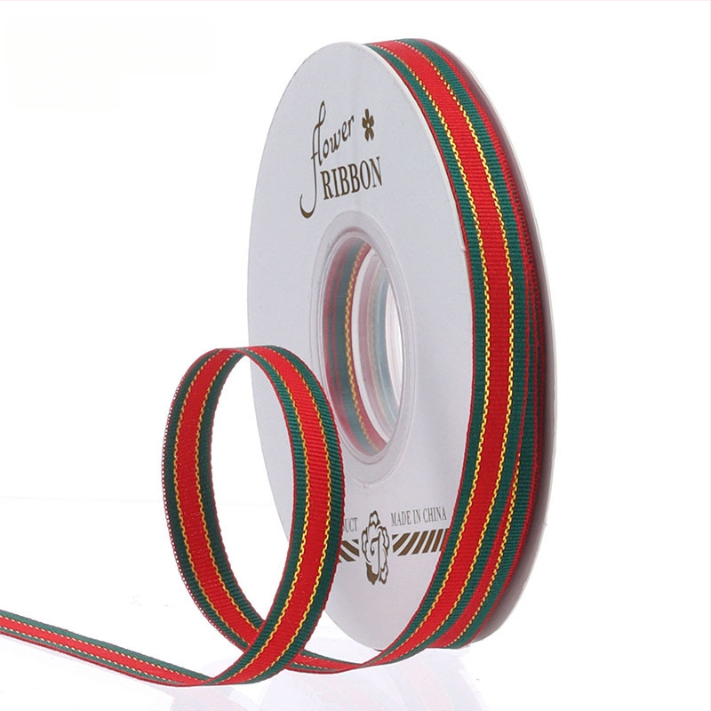 Chu yan Kalėdų kaspinas — DIY dekoratyvinė juostelė dovanoms įvynioti, švenčių dekoravimui