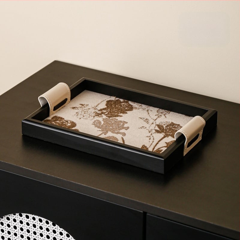 Prantsuse stiilis meigivarustuse ruudukujuline hoidik, tekstil, trükitud pind, kohandatav, Wien