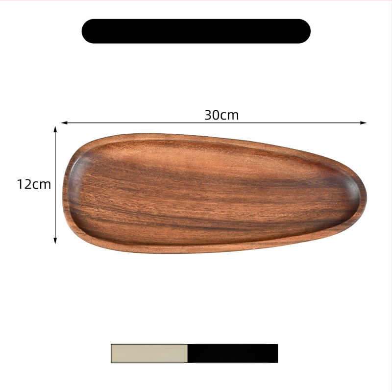 Puidust serveerimislaud teele ja maiustustele | kerge luksuse stiil | poleeritud pind | kaubamärk Xinxin | kood 0228