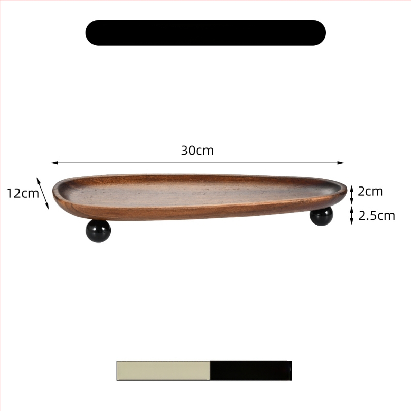 Puidust serveerimislaud teele ja maiustustele | kerge luksuse stiil | poleeritud pind | kaubamärk Xinxin | kood 0228