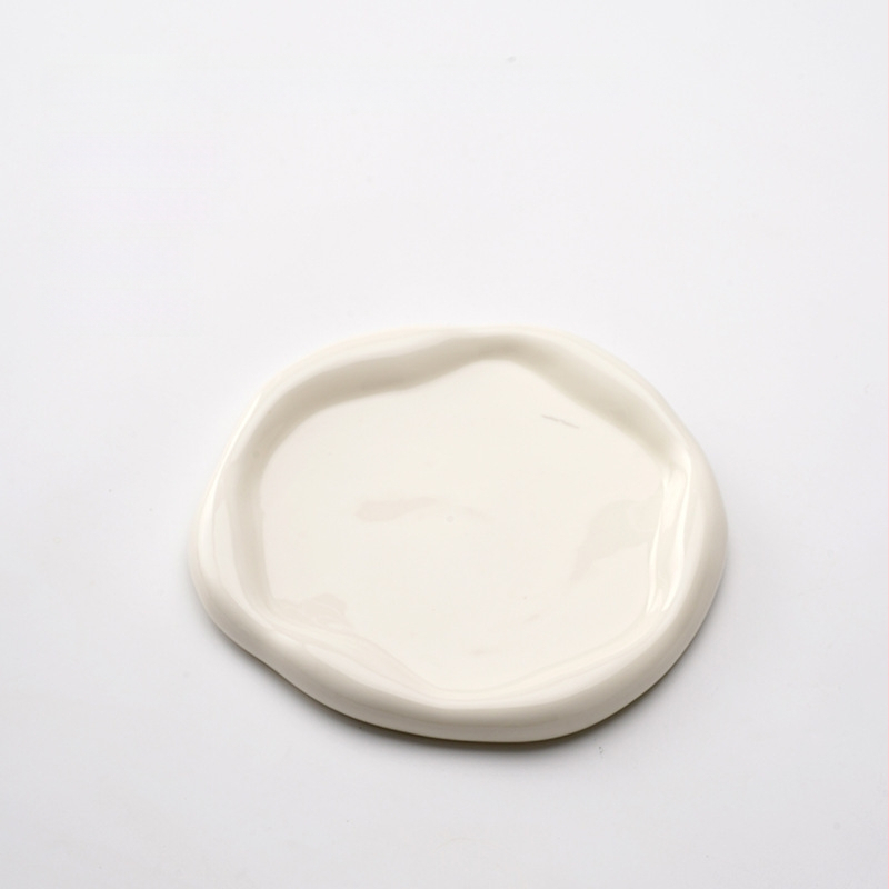 Keraamiline pilveplaat juveelide hoiuks ja aromaterapeutilise näituse jaoks, sisenemisvõtmete hoidja (Materjal: keraamika; Kohandamine: Jah; Pind: Elektroplaadimine, Glazuur)