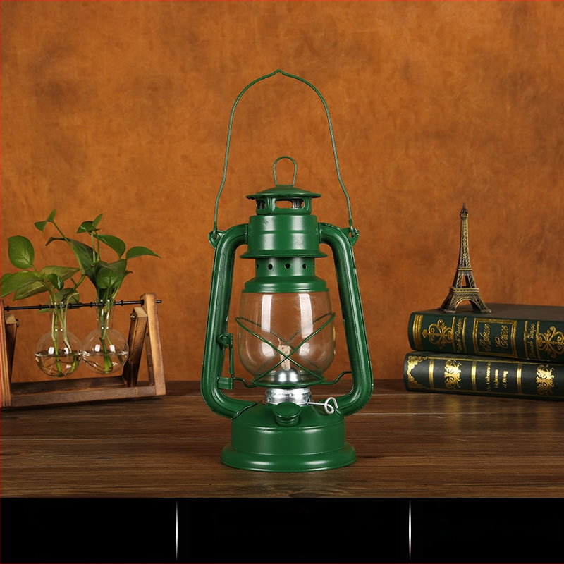 Kerozénlámpa – vasból készült dekoráció, Master Gu, modern egyszerű stílus, félautomata feldolgozás