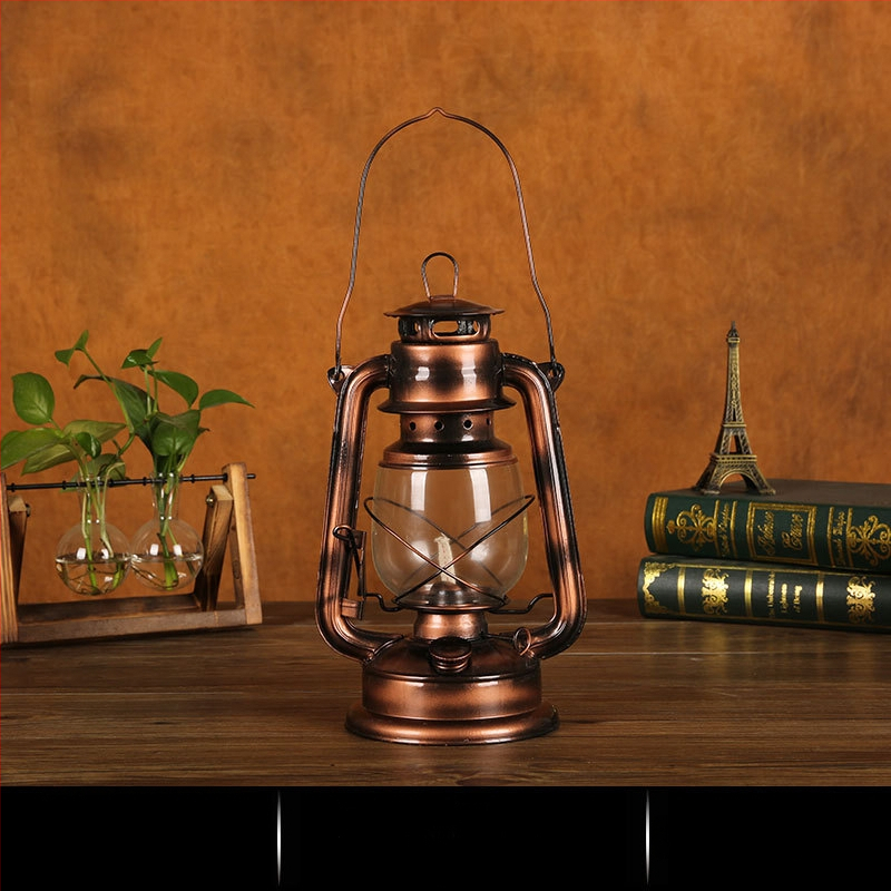 Kerozénlámpa – vasból készült dekoráció, Master Gu, modern egyszerű stílus, félautomata feldolgozás