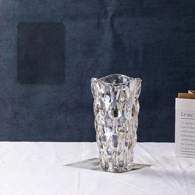 Βάζο από γυαλί σε αμερικανικό στυλ Ryukyu Crystal για διακόσμηση σαλονιού και υπνοδωματίου — Υλικό: γυαλί; Επιφάνεια: Άλλο; Συσκευασία: Κάρτον; Επεξεργασία: μη προσαρμοσμένη
