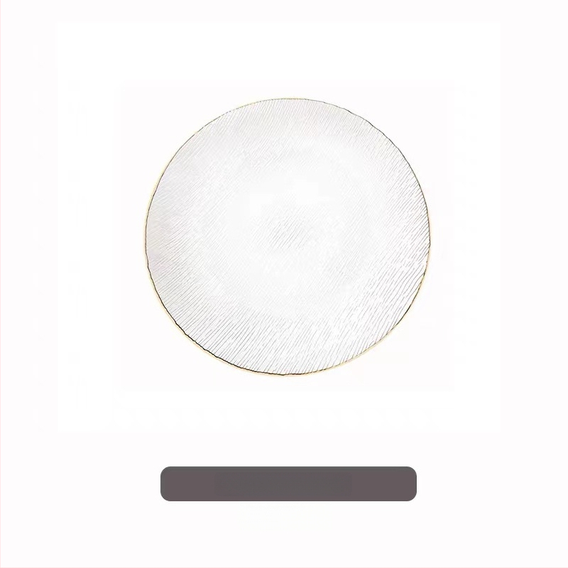 Puuviljade taldrik, jaapani stiil, ümmargune klaasist taldrik, käsitöö, joodivaba kristall