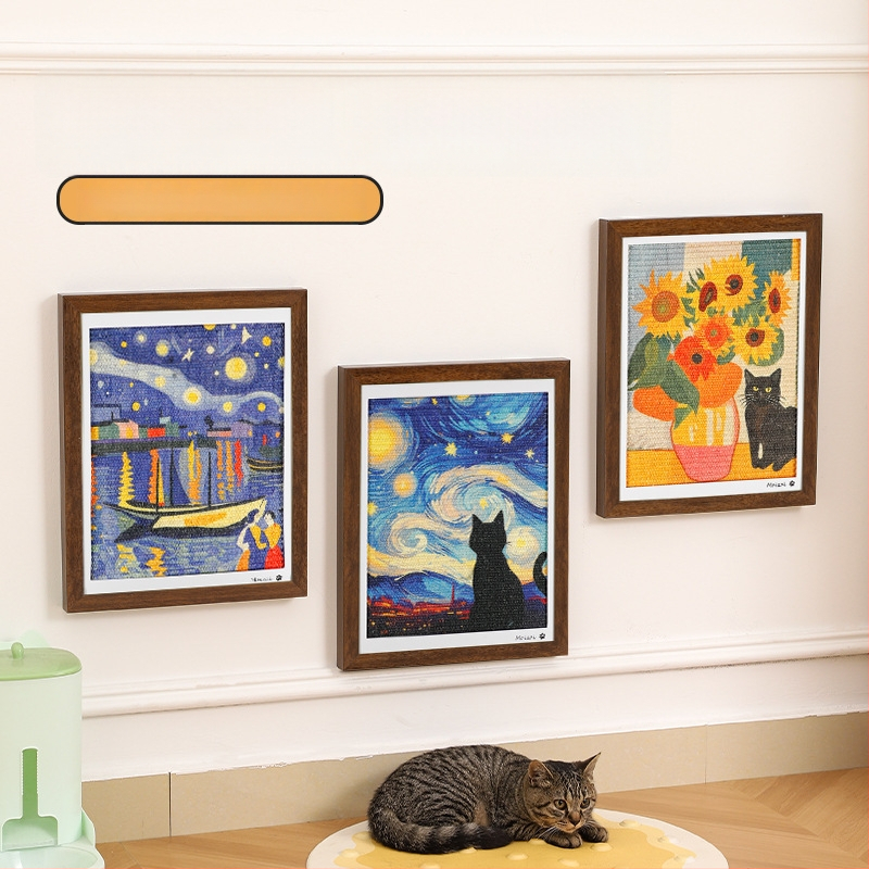 Szizál macska kaparó tábla — japán stílusú, MAIZAI márka, 6 darabos doboz