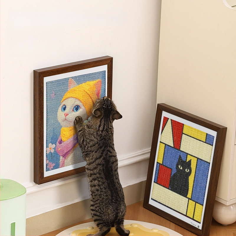 Szizál macska kaparó tábla — japán stílusú, MAIZAI márka, 6 darabos doboz