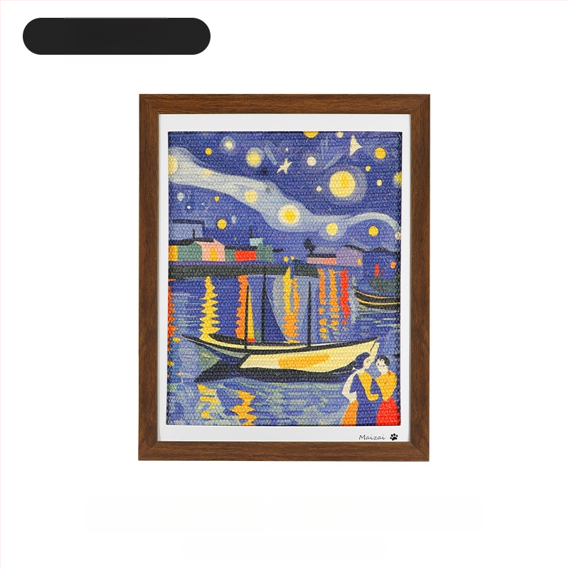 Szizál macska kaparó tábla — japán stílusú, MAIZAI márka, 6 darabos doboz