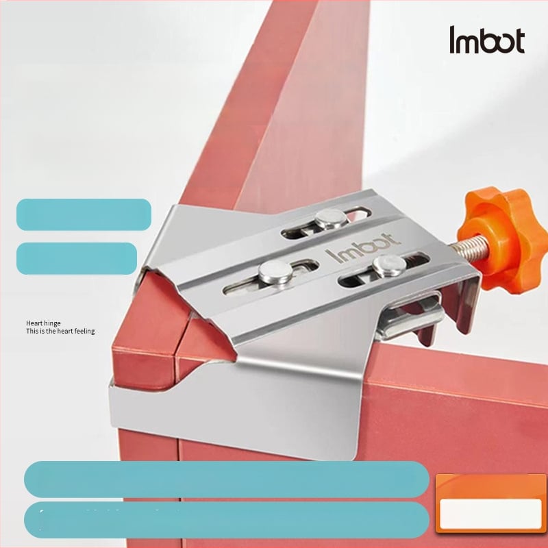 Držač za pravokotni kut u stolarstvu, nehrđajući čelik, Sekcija A/B, opća primjena