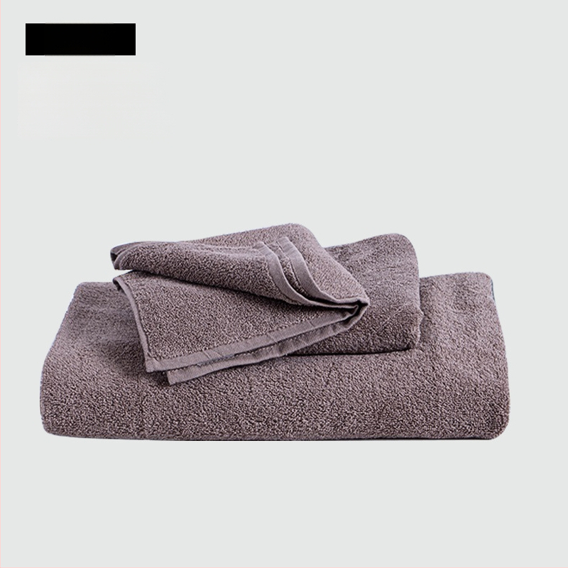 AM01 Japanski stil ručnik za tijelo i lice od 100% pamuka, jednofarbni, 34x85 cm, 120-140 g, češćeni pamuk s niskim uvijanjem