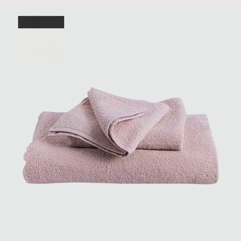 AM01 Japanski stil ručnik za tijelo i lice od 100% pamuka, jednofarbni, 34x85 cm, 120-140 g, češćeni pamuk s niskim uvijanjem