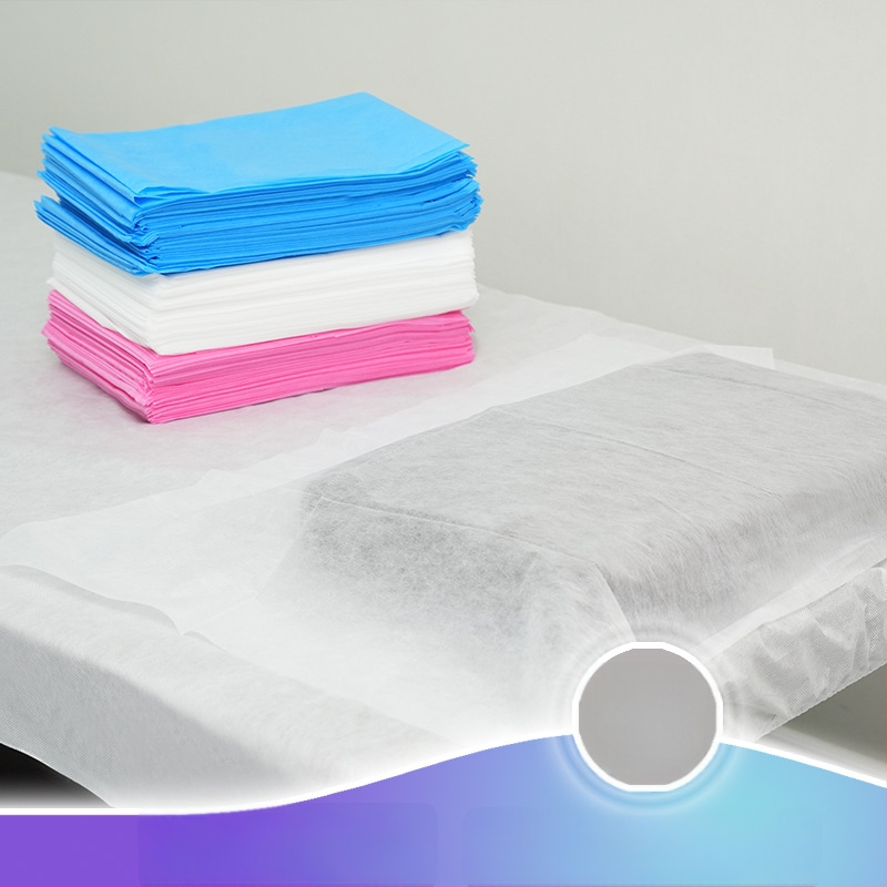 Vienreizējās lietošanas biezas ūdensizturīgas neaustas dvieļi manikīram un pedikīram, salona spilventiņi masāžai, 100 lapas iepakojumā