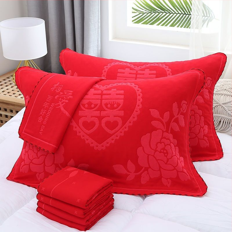 Vestuvinė pagalvės uždanga, 100% medvilnė, asmeninis logotipo spausdinimas, dropshippingo palaikymas