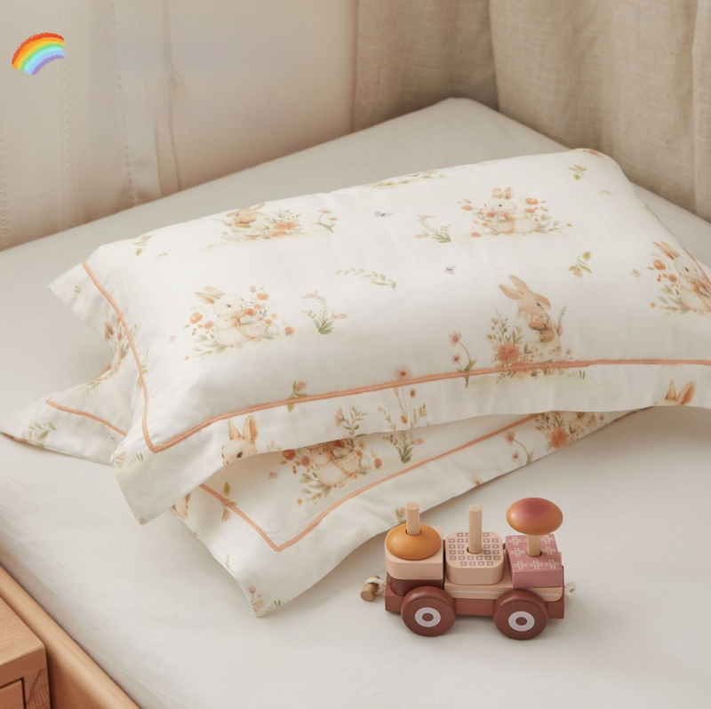 Fețe de pernă pentru copii din fibre de bambus, 70% conținut bambus, țesătură 40s, imprimare digitală, procesare personalizată