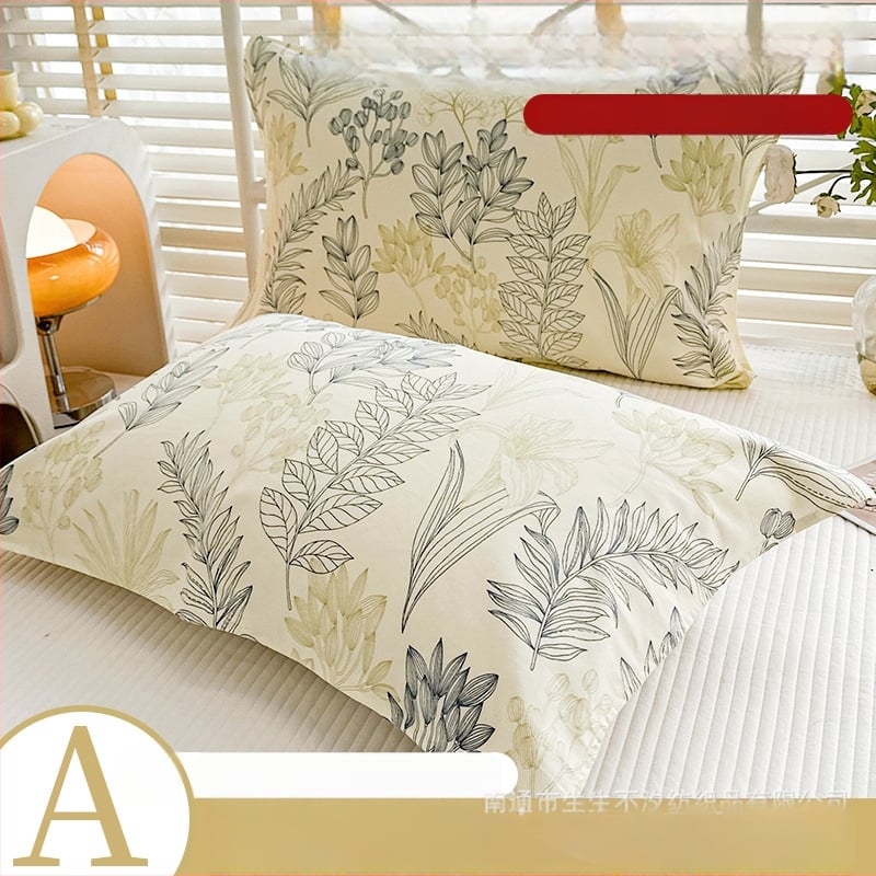 Set fețe de pernă (par) - 100% bumbac, pânză veche grosieră, țesătură plată, vopsire reactivă