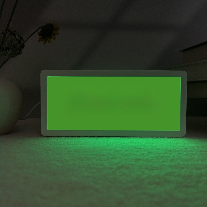 Lampa de noapte LED geometrică, alimentată USB, cu abajur acrilic, întrerupător cu buton, ≤36V