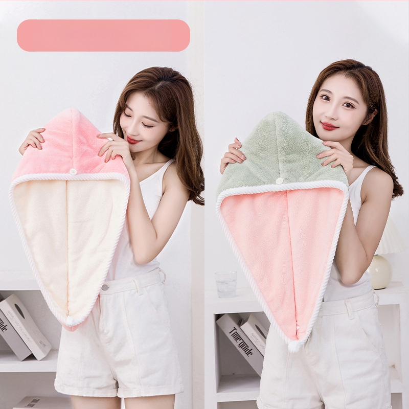 Șapcă pentru uscare păr din Coral Fleece, He Chuyan, 30–49 g, Firuri: 10