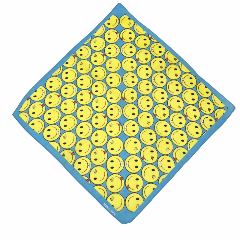 Sportski šal za glavu s kariranim uzorkom, 100% pamuk, unisex, za vanjsku upotrebu