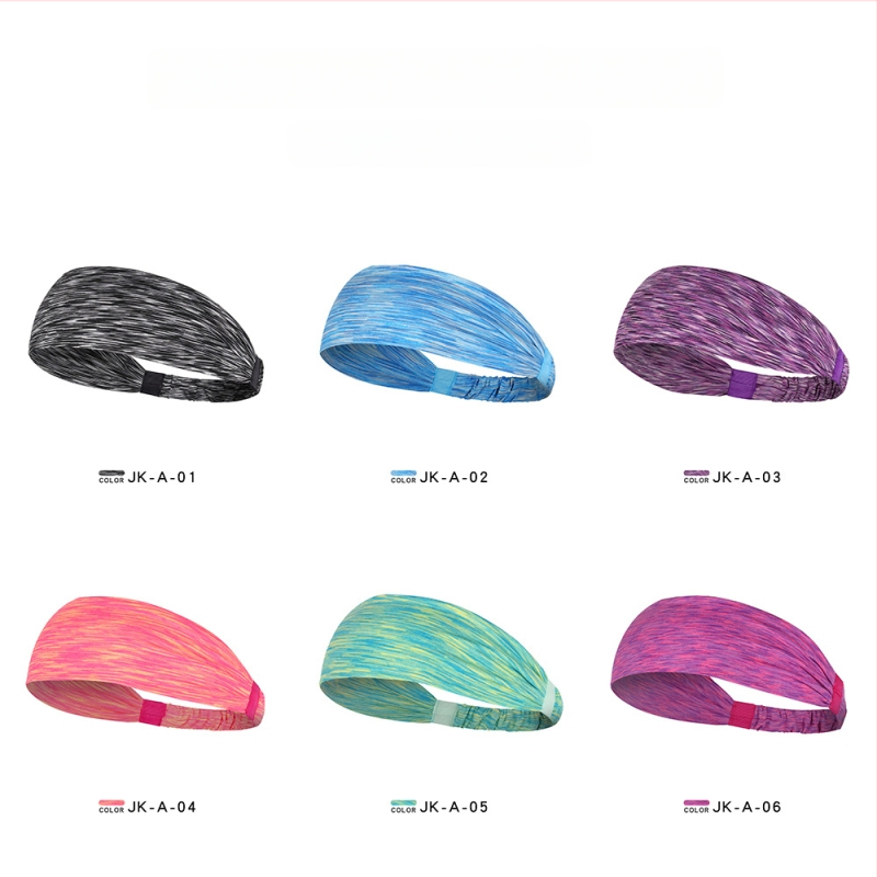 Sportska traka za glavu s apsorpcijom znoja, prugasti uzorak, unisex odrasli, za aktivnosti na otvorenom