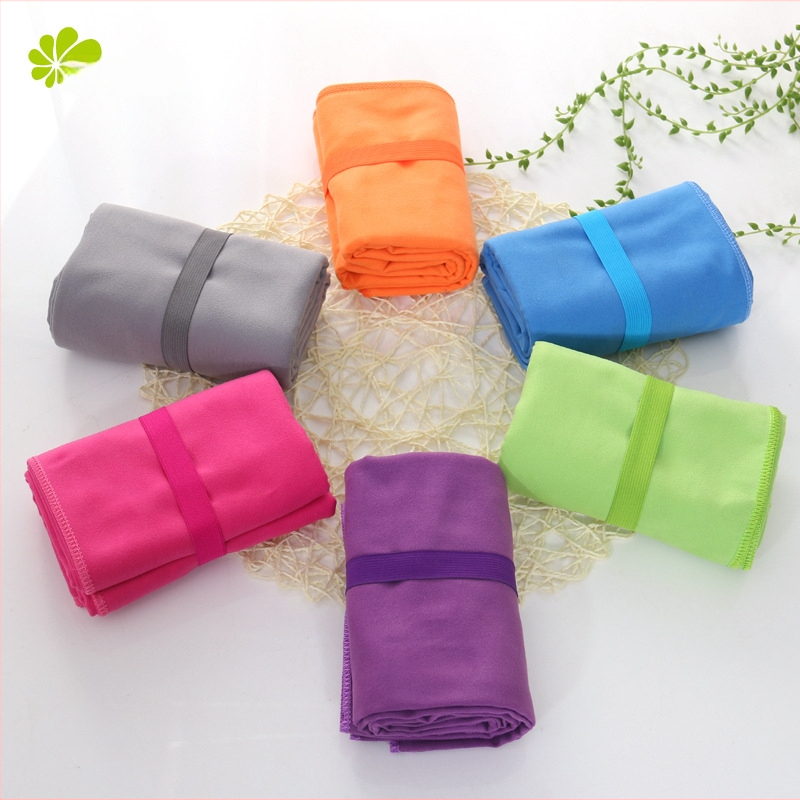 Prosop sport – catifea cu două fețe, uscare rapidă pentru călătorii, 208 g, fibre ultra-fine, fire împletite