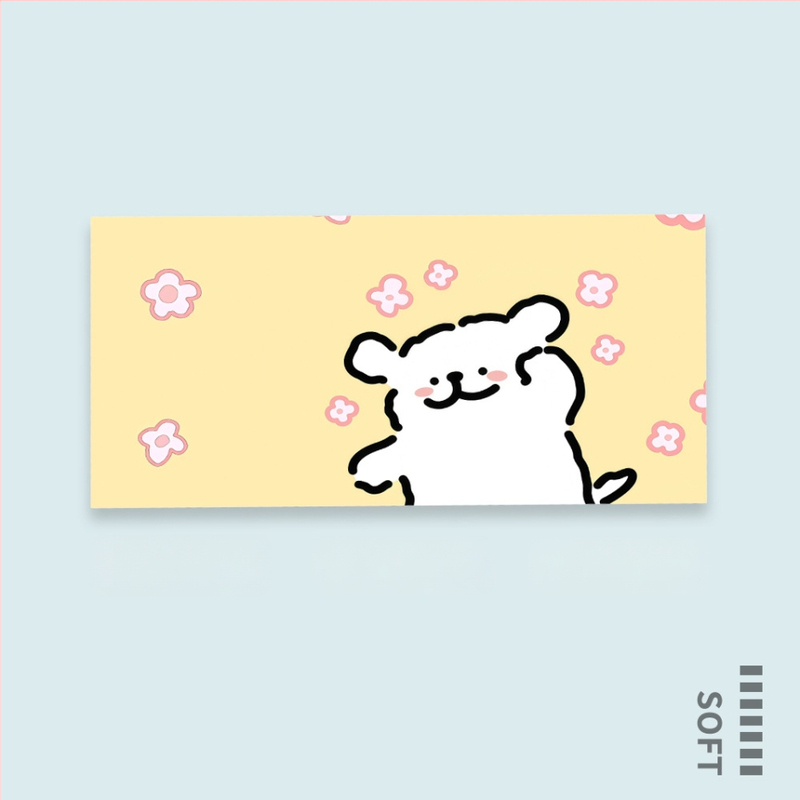 Prosop de microfibră pentru sport, imprimare cu un cățeluș în stil liniar, 200 g+ absorbant