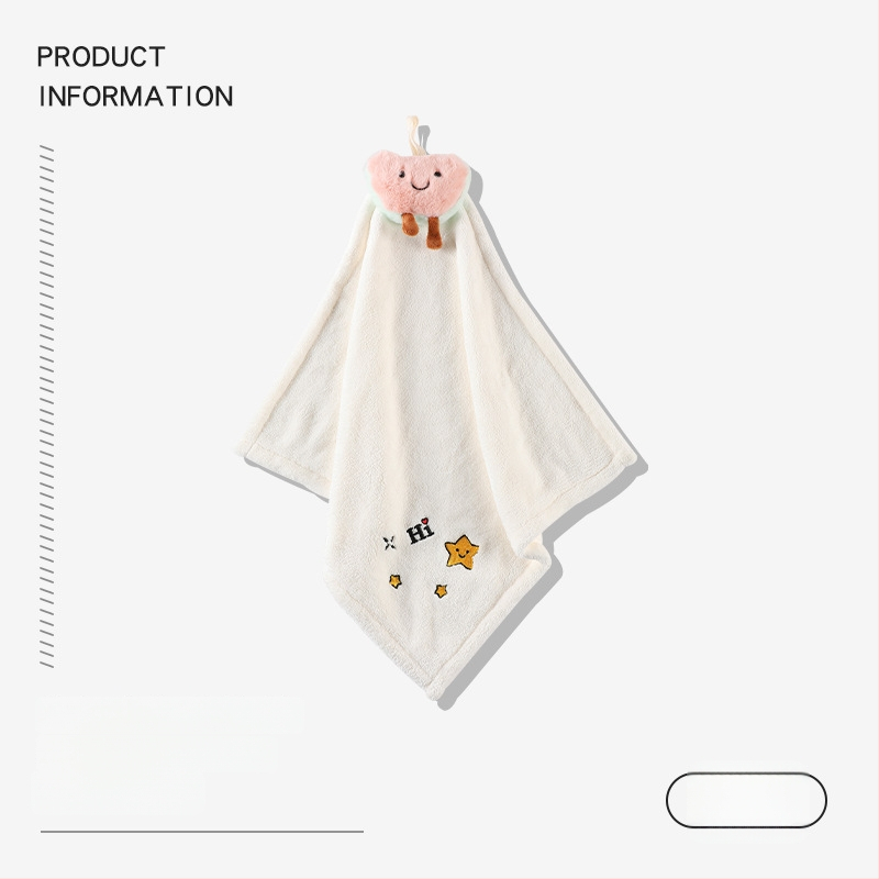 Kinnitusega paks korallfliisi käterätt, rippuv, ruudukujuline, 80% polüester + 20% poliamid, 50–80 g