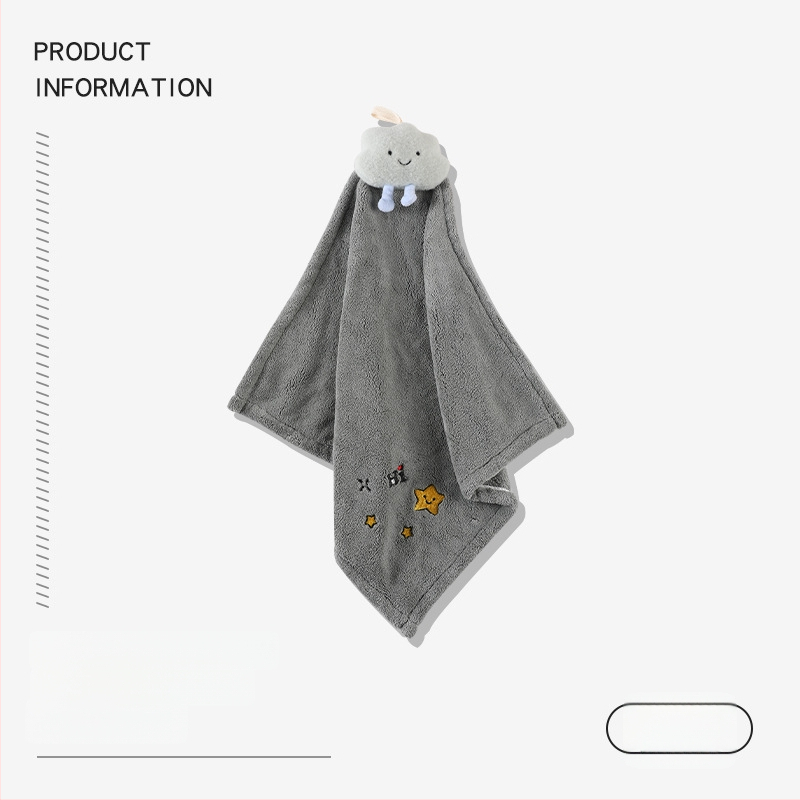 Kinnitusega paks korallfliisi käterätt, rippuv, ruudukujuline, 80% polüester + 20% poliamid, 50–80 g