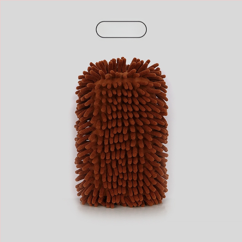 Chenille auto pesemisvamm plokk, kõrge tihedus, 200 g, mitmekülgne auto hooldus tarvik