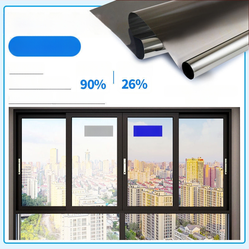 Vienpusēja privātuma logu plēve ar elektrostatisku pielīmēšanu – saules aizsardzība un siltumizolācija stiklam